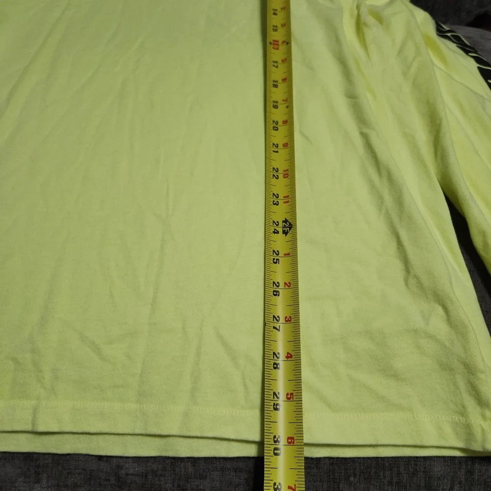 Season 6 Yeezy Calabasas Long Sleeve Tee Shirt Frozen Yellow Medium - Picture 9 of 9